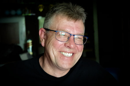 Portrait of fellow Andrii Liubov is the founder of the creative association Public art and the "Aloha Theater" creative association